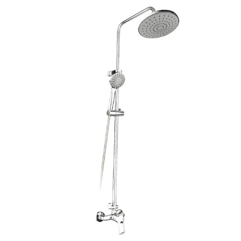 Душевая система с смесителем MIXXUS Ponte 003-J из силумина Стальной (MI6296) Душевая система с смесителем MIXXUS Ponte 003-J из силумина Стальной (MI6296)