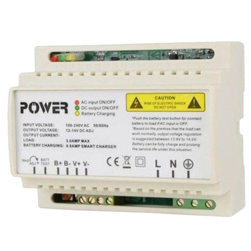 Блок безперебійного живлення Full Energy BBGP-123DIN 12 В 3 А на DIN-рейку з підтримкою акумулятора до 9 А·год (641736)