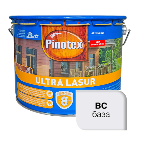 Средство деревозащитное Pinotex Ultra Lasur BC 10 л (5302656)