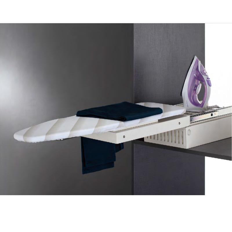 Доска гладильная встроенная Muller с чехлом и корзиной для утюга Белый (00057) - фото 3 Доска гладильная встроенная Muller с чехлом и корзиной для утюга Белый (00057) - фото 3