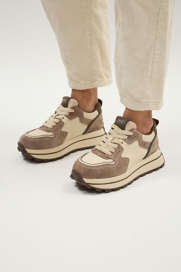 Кроссовки LONZA 204452 р. 36 Бежевый (22183_36) Кроссовки LONZA 204452 р. 36 Бежевый (22183_36)