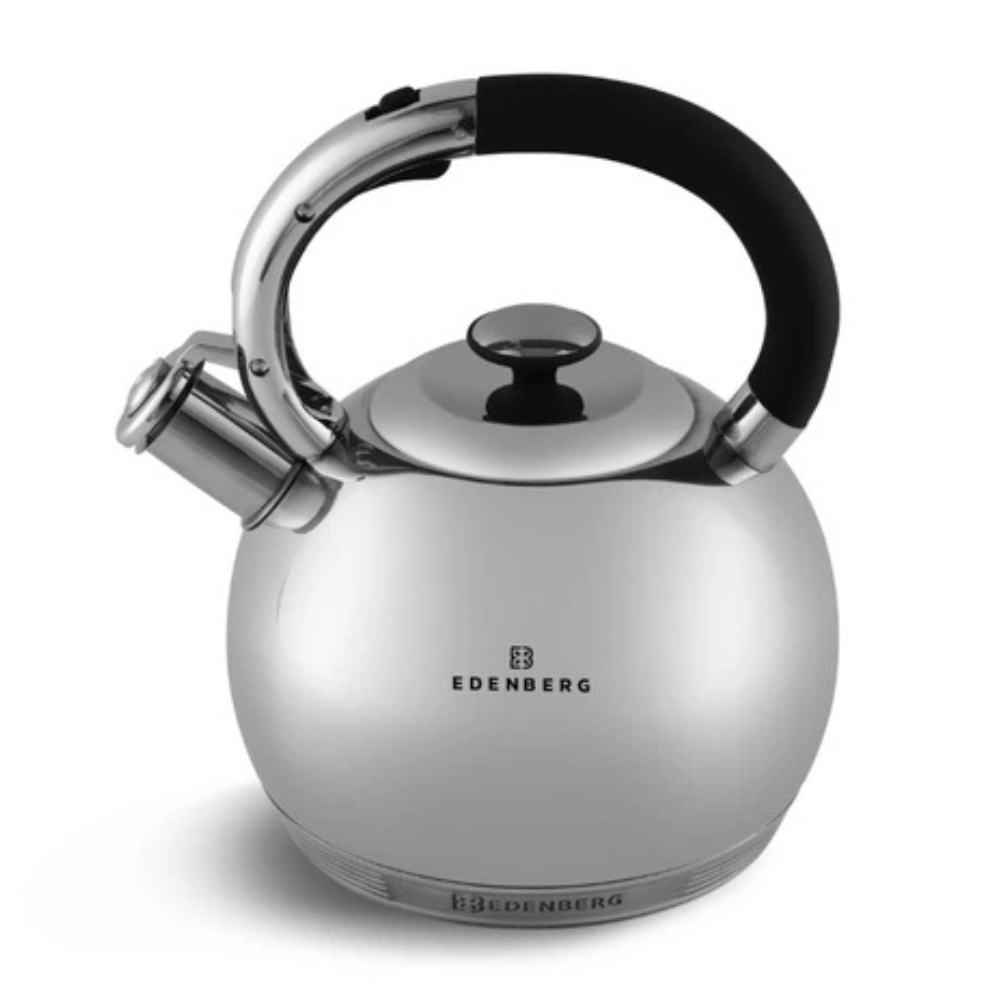 Чайник со свистком Edenberg EB-7006-Black 3 л Черный (EPI-02112025-209)