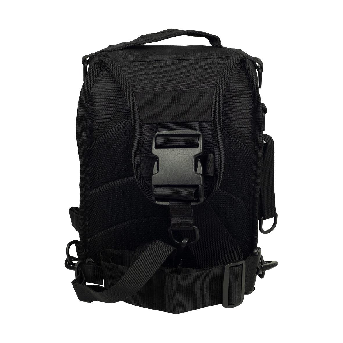 Сумка через плече Tribe Sling Pack 6,5 л Чорний (T-IE-0003-black) - фото 4