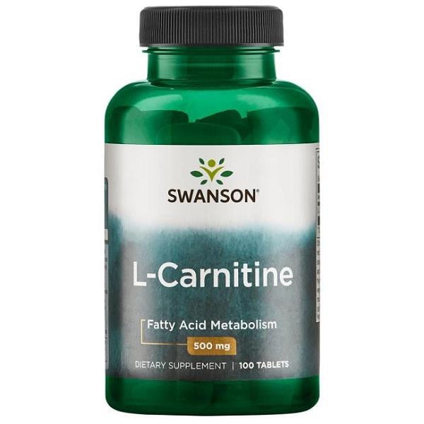 Карнитин Swanson L-Carnitine 500 мг 100 табл. (000019617)