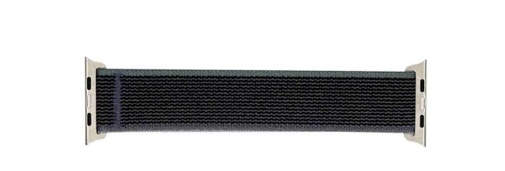 Ремінець нейлоновий 42/44/45/49 мм Black/Green/Violet (7257)