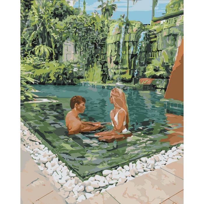 Картина за номерами Ідейка Незабутній відпочинок 40х50 см (KHO4654)
