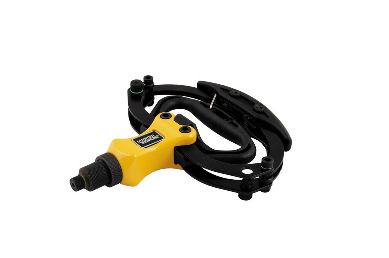 Пістолет для заклепок MasterTool ПРОФІ важільний одноручний Т‑подібний CrMo 200 мм Ø 2,4/3,2/4/4,8 мм (21‑0720)