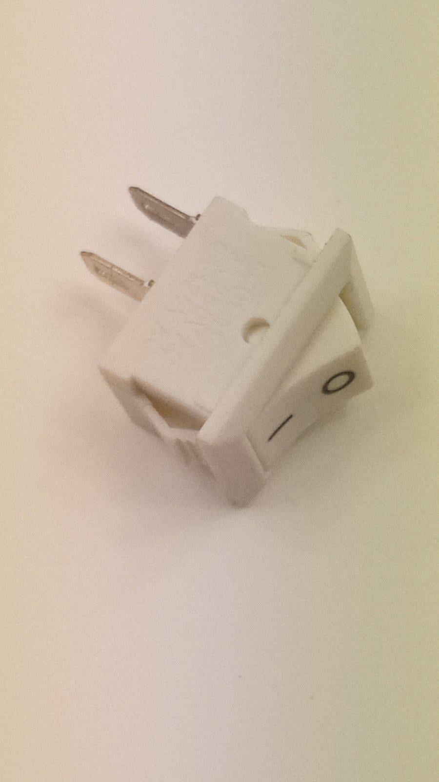 Переключатель клавишный Daier KCD11-101/KCD1-11 2 pin 3A 250V ON-OFF (25273)