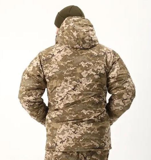 Куртка зимова Бушлат 3XL р. 56 Піксель - фото 3 Куртка зимова Бушлат 3XL р. 56 Піксель - фото 3