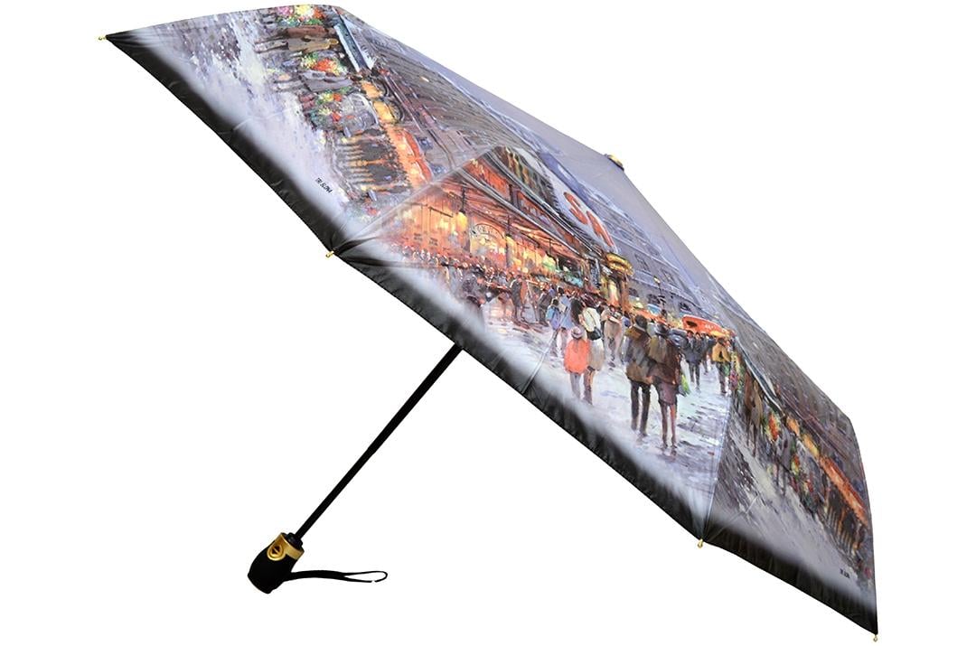 Зонт складной Три Слона L3801-10 полный автомат Разноцветный