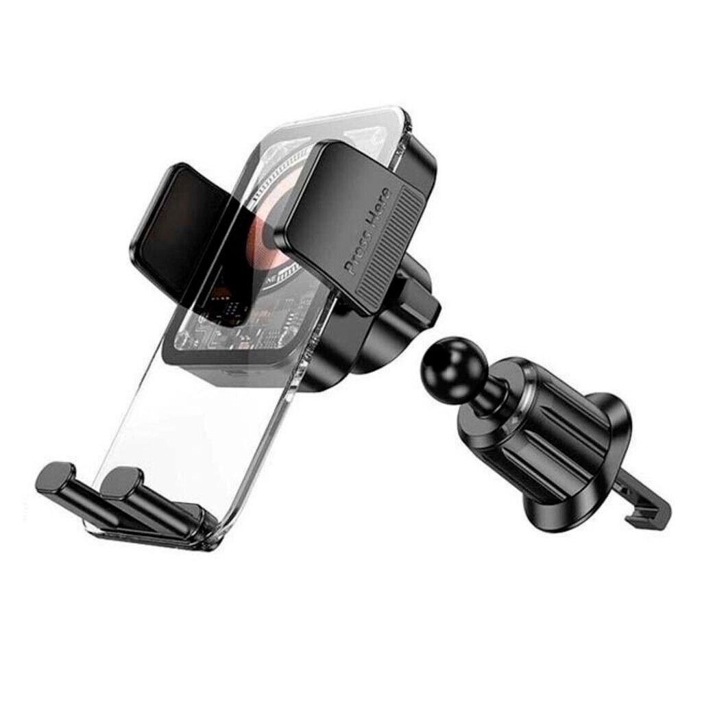 Тримач для телефону автомобільний Borofone BH209 з бездротовою зарядкою (18921267)