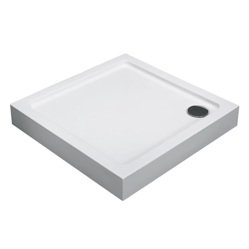 Душевой поддон Dusel D102 квадратный 80х80 см