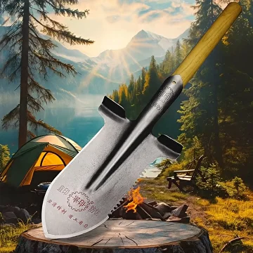 Лопата з зубцями 40x12 см (Y01617-1) - фото 4