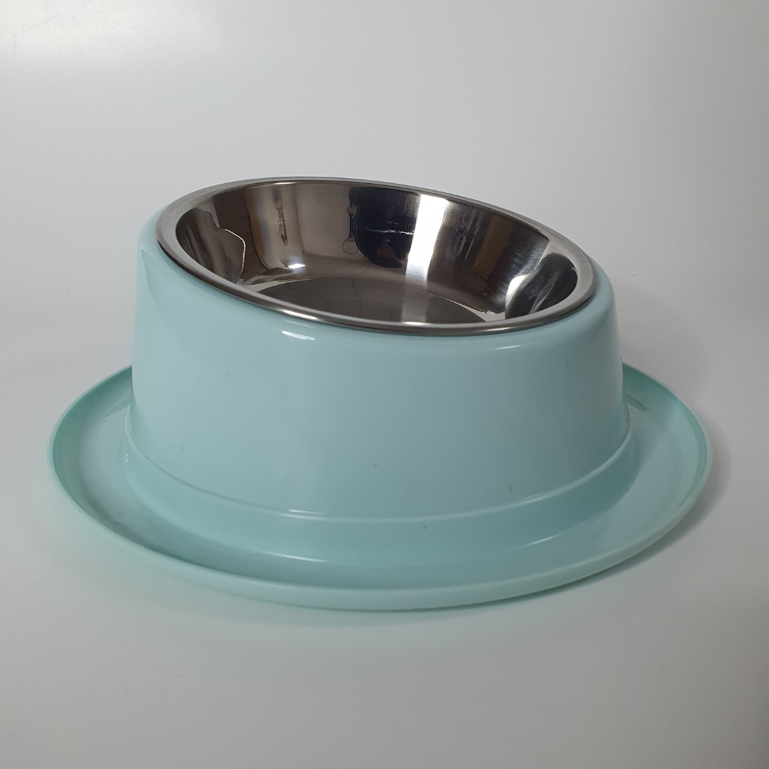 Миска для домашних животных с уменьшением нагрузки на шею (G7-D1-Green)