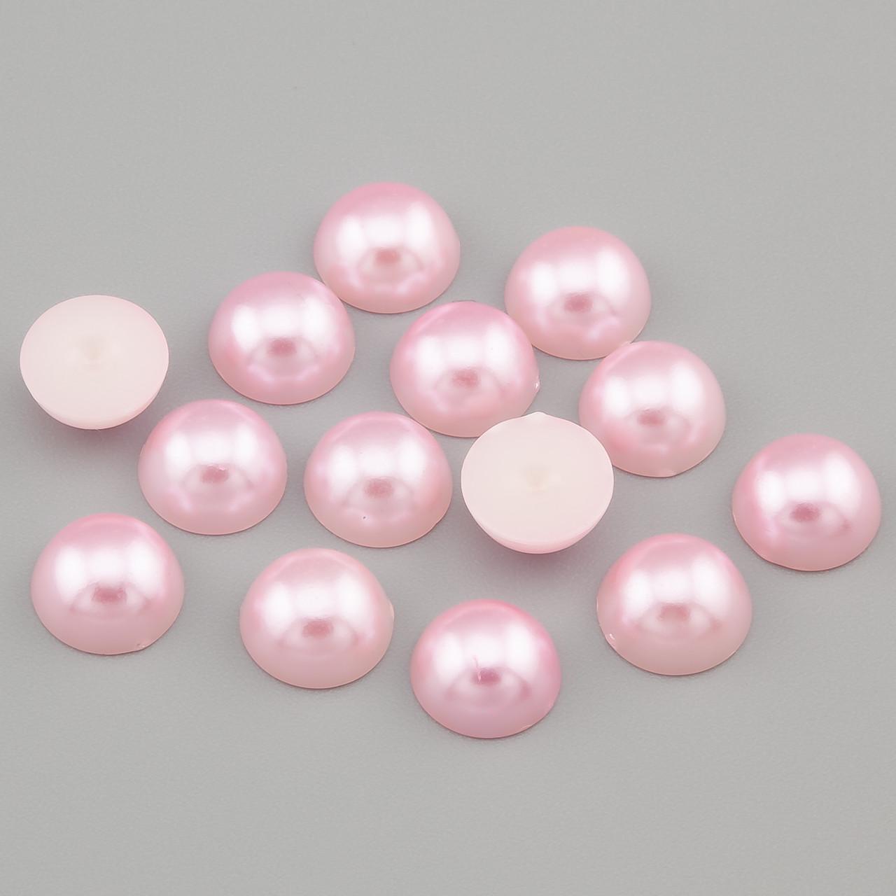 Полубусины акриловые 8 мм 200 шт. Розовый (ПБ9008к10) Полубусины акриловые 8 мм 200 шт. Розовый (ПБ9008к10)