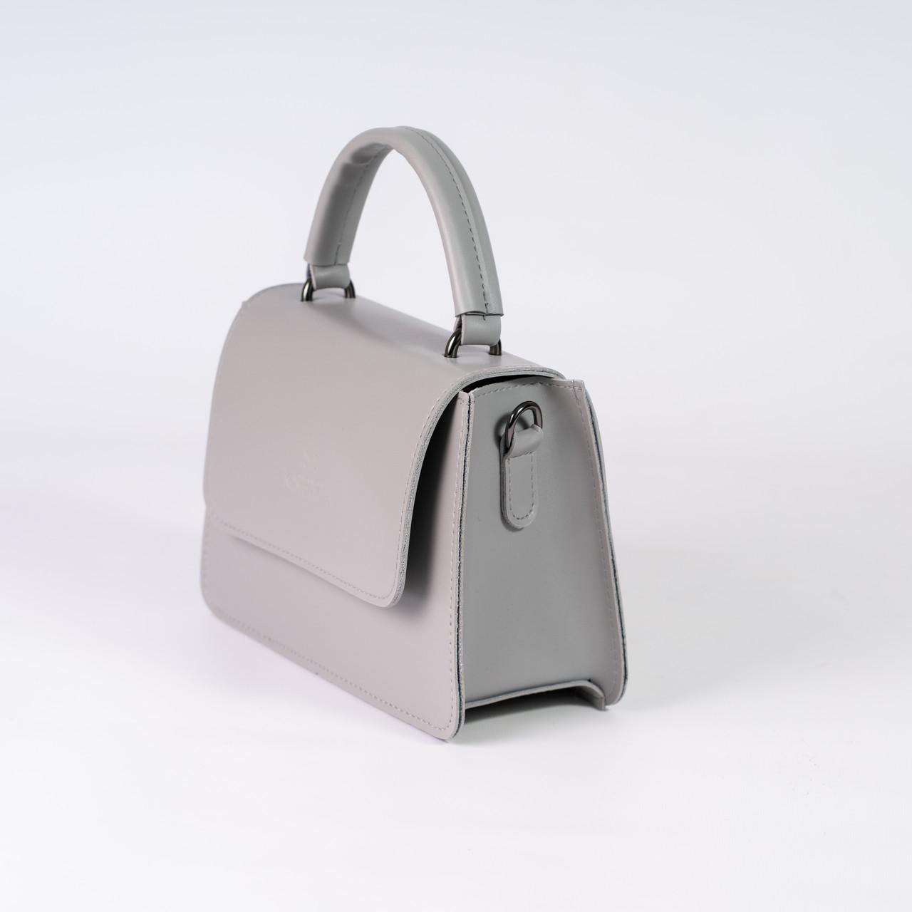 Сумка жіноча крос-боді XENIA № 08-24 Сірий - фото 2 Сумка жіноча крос-боді XENIA № 08-24 Сірий - фото 2