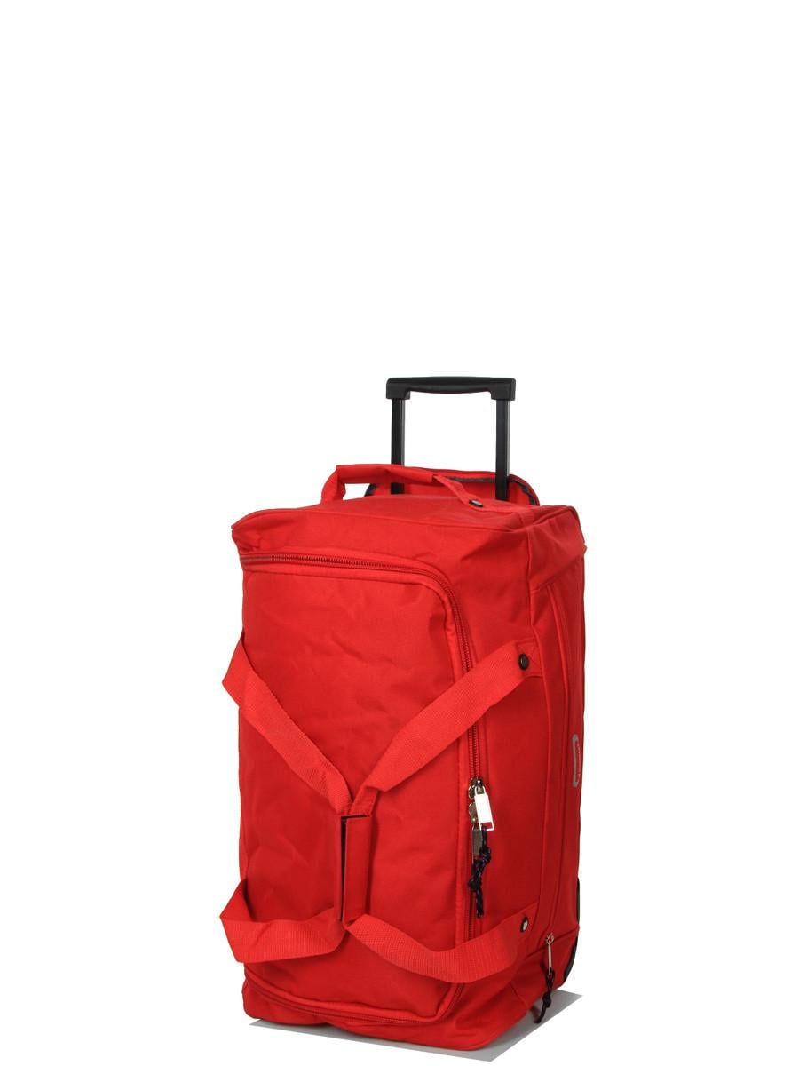 Дорожня сумка на колесах середня MADISSON M 62х32х33 см 59 л 1,8 кг Чорний (210-62)