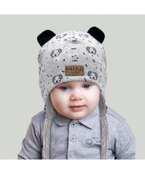 Шапка дитяча Elf Паппі р. 42 Сірий (OK002373)