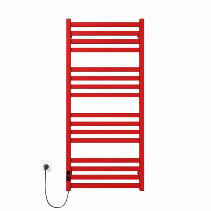 Полотенцесушитель Deffi Magnus П16 электрический Е левое подключение 500х1200 см Красный