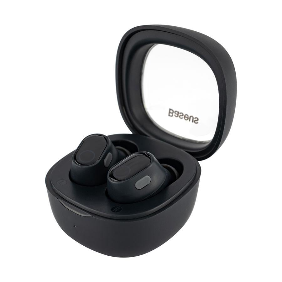 Наушники беспроводные BASEUS Bowie True Wireless Earphones WM02 Black (NGTW180101) - фото 2