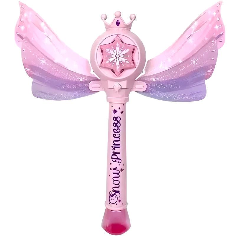 Пістолет з мильними бульбашками SHT 8603 Snow Princess та пляшечка 130 мл Pink (00000079924_2)