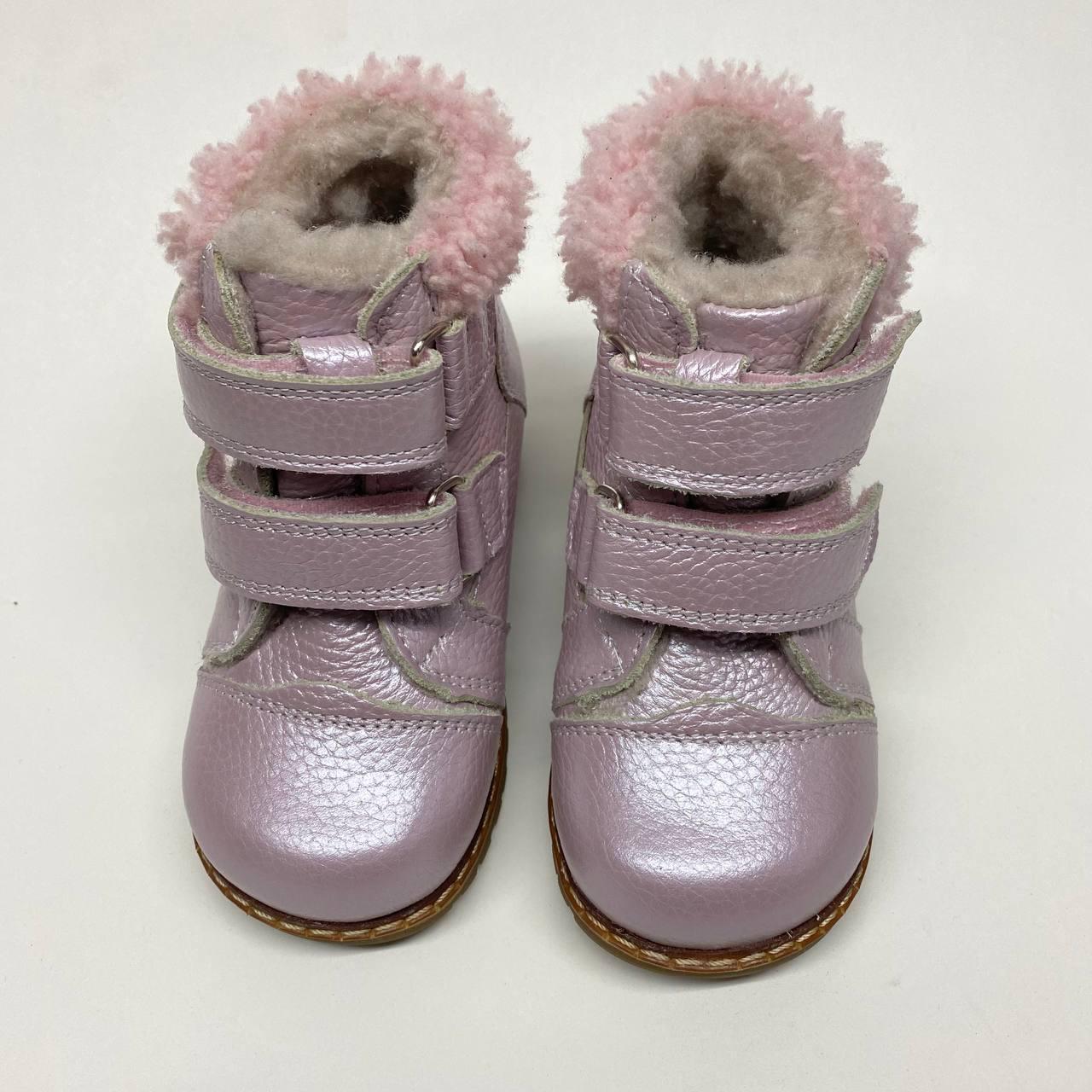 Ботинки детские зимние Orthobe натуральная шерсть Розовый (205PINK) - фото 3 Ботинки детские зимние Orthobe натуральная шерсть Розовый (205PINK) - фото 3