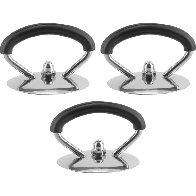 Ручка для кришки LidHandle термостійка 3 шт. Чорний (2276)