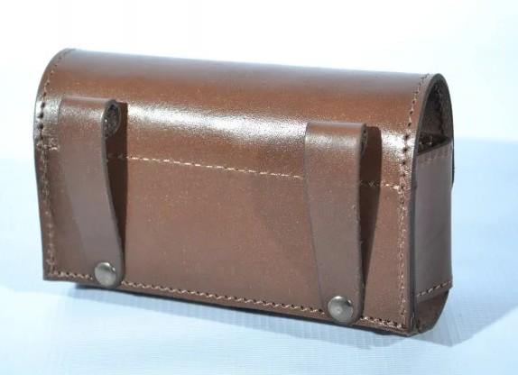 Подсумок двухрядный на 10 патронов Коричневый - фото 2 Подсумок двухрядный на 10 патронов Коричневый - фото 2