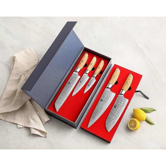 Набор ножей XINZUO 5 предметов (2668981) Набор ножей XINZUO 5 предметов (2668981)