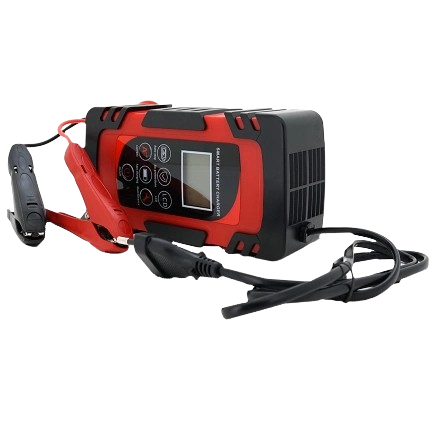 Зарядний пристрій DEMUDA 12/24V автоматичний 1400 Вт сумісний з MF/WET/AGM/GEL акумуляторами