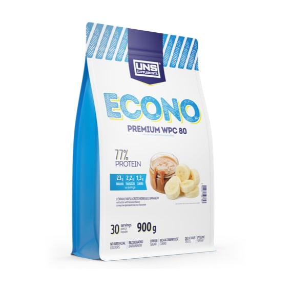 Протеїн UNS Econo Premium 900 г 30 порцій Peanut Butter with Banana