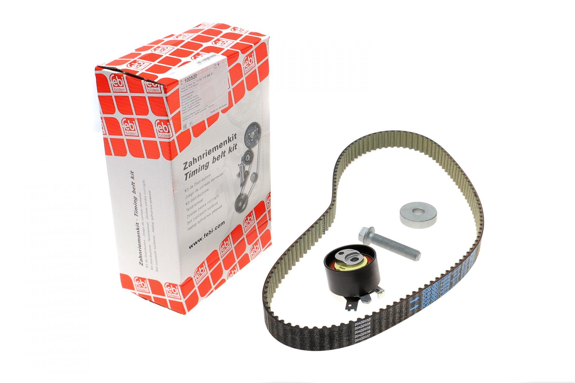 Комплект ГРМ Renault Kangoo 1.5dCi 10-/Dokker/Logan 1.5dCi 12- (100520 FEBI BILSTEIN)