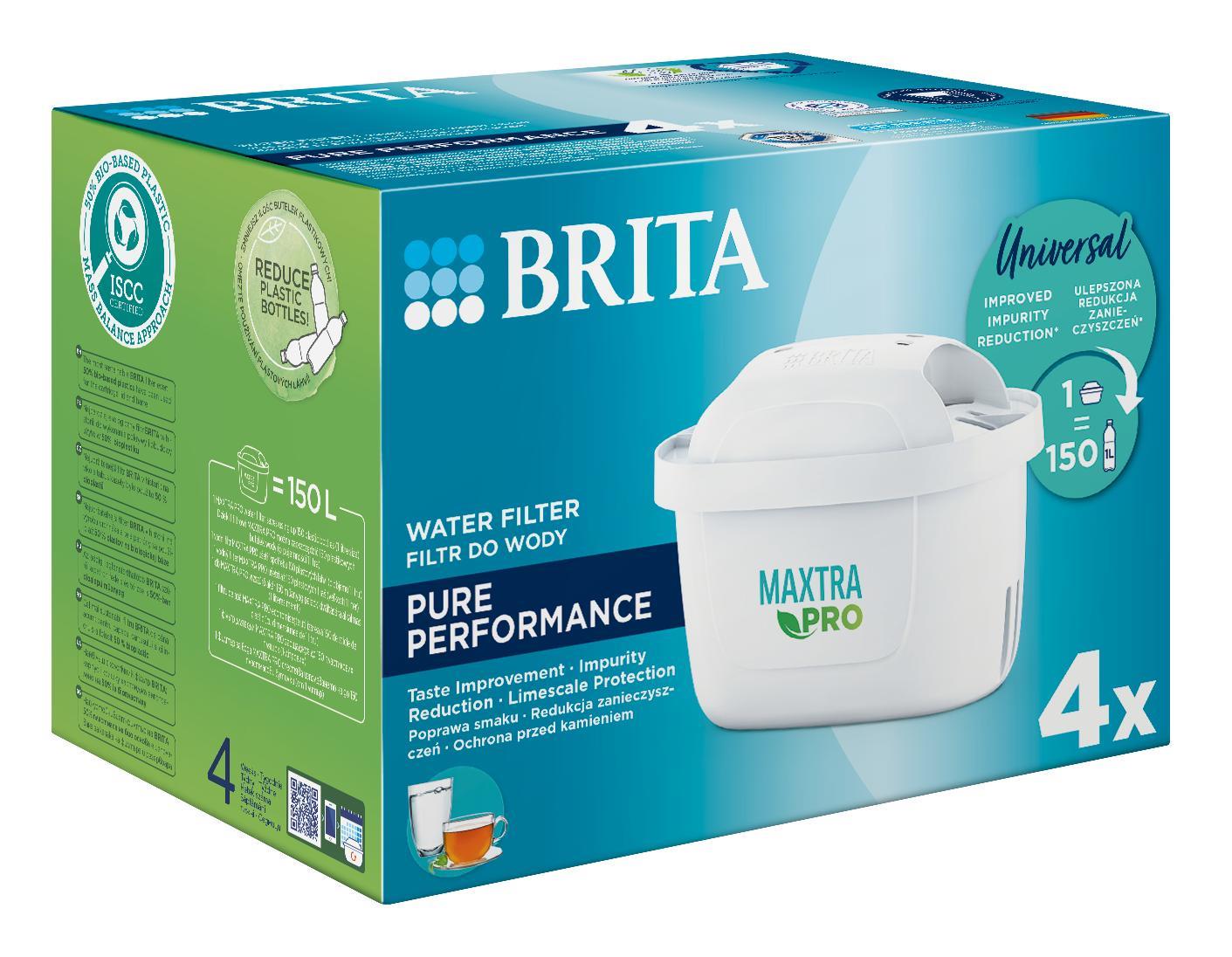 Комплект картриджей для кувшина BRITA MXPro 4 шт. (1051757) - фото 2