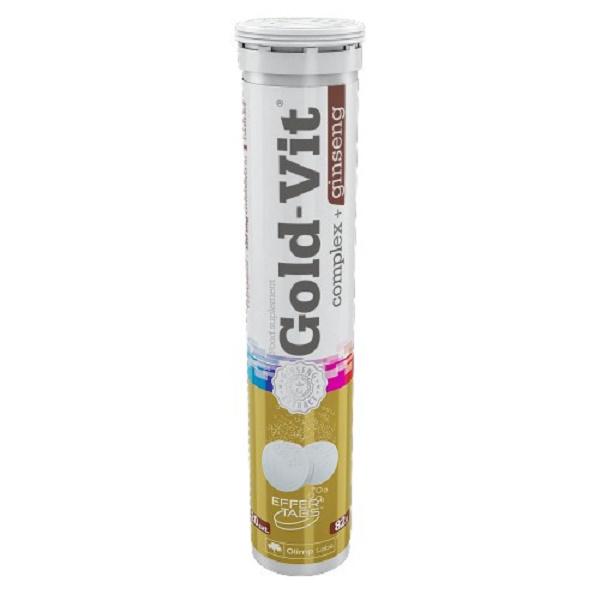 Мультивитамины для спорта Olimp Nutrition Gold Vit complex+Ginseng 20 Tabs Orange