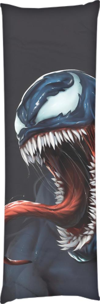 Подушка дакимакура Venom 3 60х180 см (14102311)
