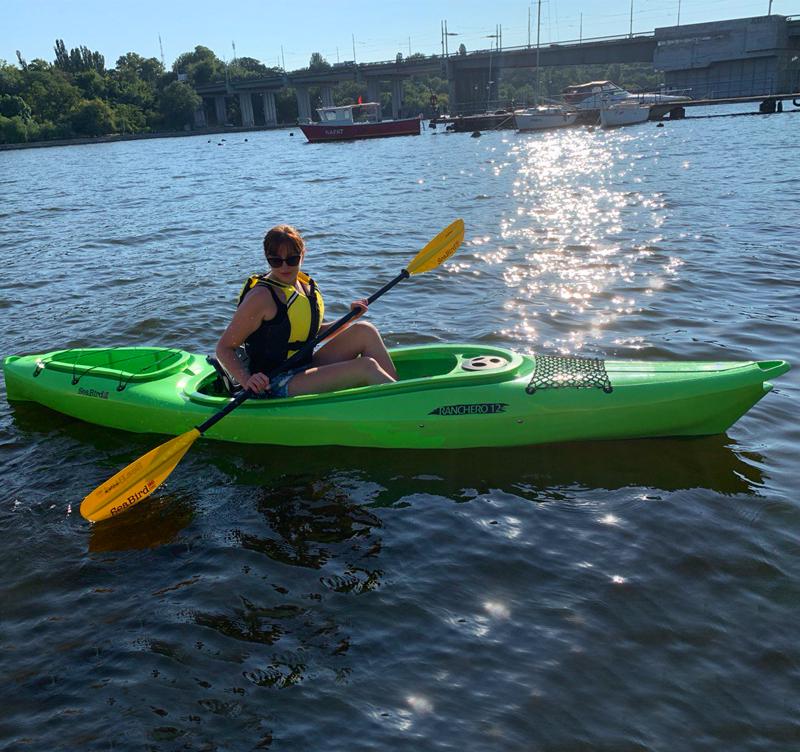 Байдарка-каяк морська Seabird Ranchero Зелений лайм (4744091012660) - фото 6 Байдарка-каяк морська Seabird Ranchero Зелений лайм (4744091012660) - фото 6