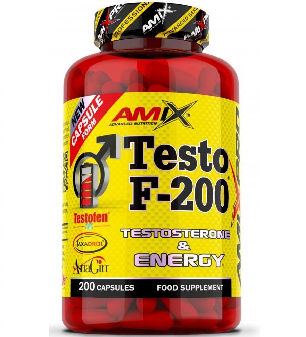 Комплексний тестостероновий препарат Amix Nutrition Testo F-200 200 Caps - фото 1