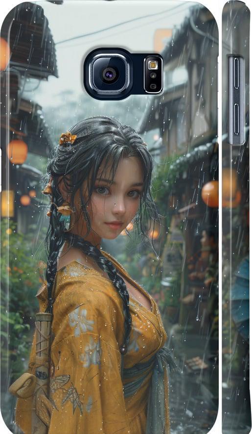 Чехол на Samsung Galaxy S6 G920 Anime-girl (6133m-80-42517)