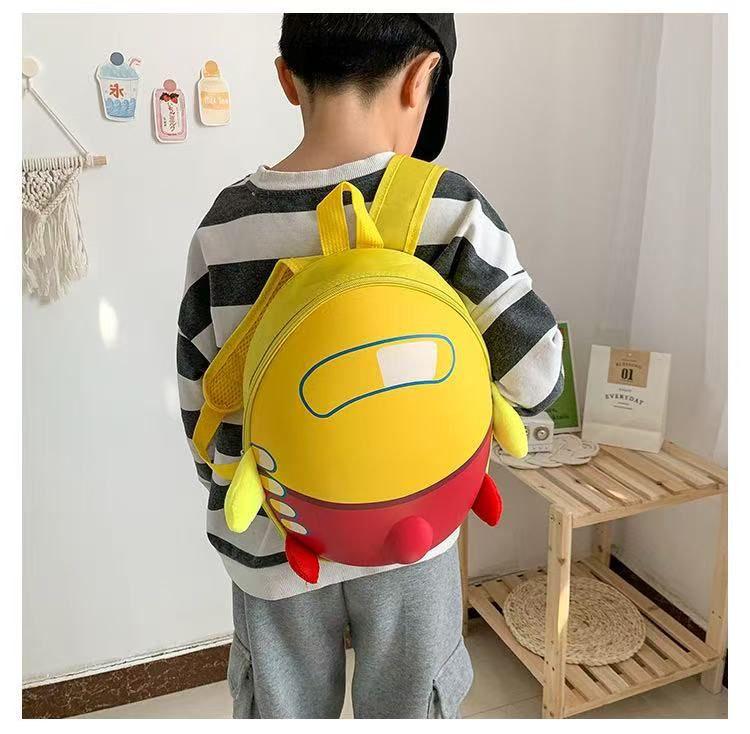 Рюкзак детский каркасный твердый для мальчиков в садик Ракета (2503) - фото 3