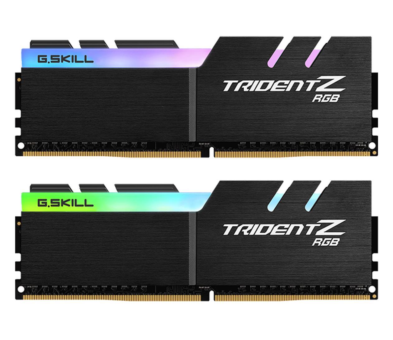 Оперативна пам'ять для ПК G.Skill 64 GB 2x32 GB DDR4 4000 MHz Trident Z (F4-4000C18D-64GTZR)