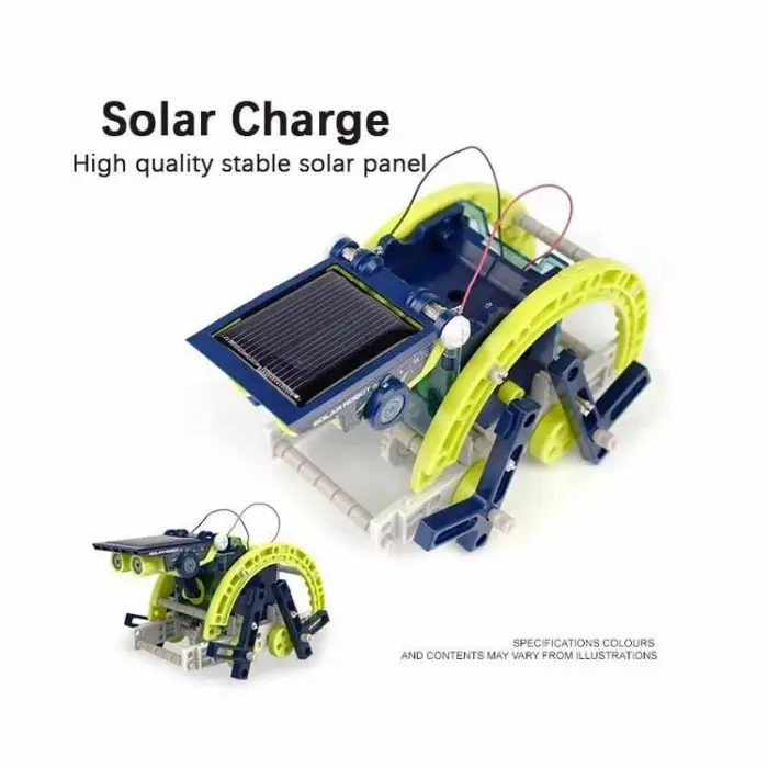 Робот-конструктор для создания различных моделей (Solar Powered 12 в1 567A) - фото 2