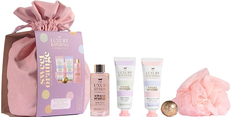 Набор для рук и тела THE LUXURY BATHING Weekend Essentials SOY 2025 гель 100 мл/кремы 50 мл/бомбочка 50 г/губка (60460)