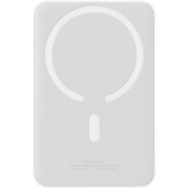 Внешний аккумулятор Baseus Magnetic Bracket Mini 10000 mAh 20W White (P10059001223-00) - фото 2