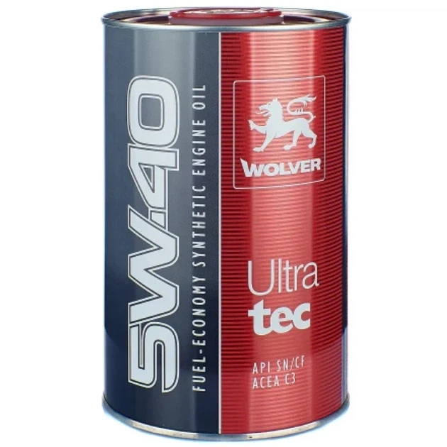 Моторная смазка WOLVER ULTRATEC SAE 5W-40 1 л (13094)
