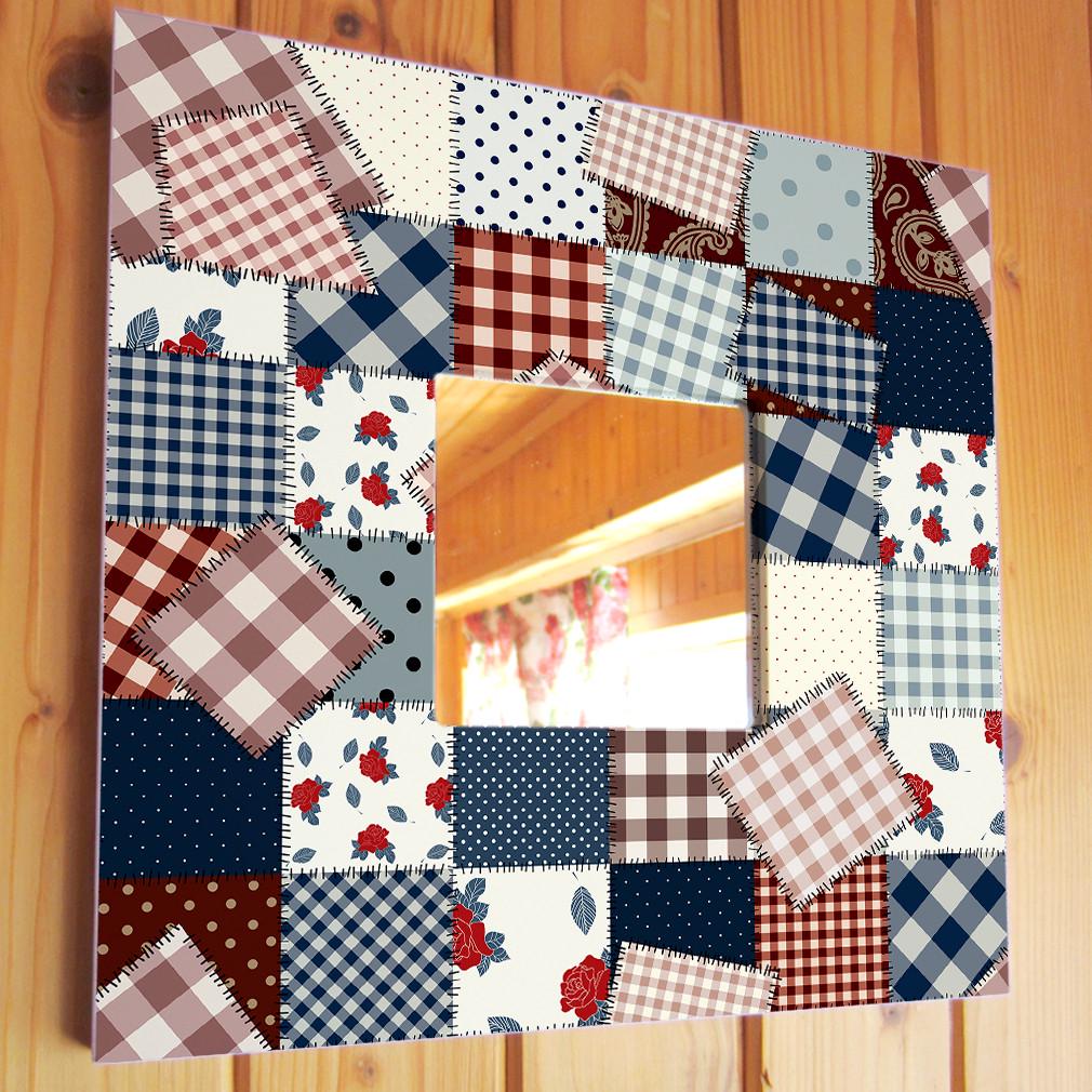 Зеркало декоративное Печворк 260х260 мм (M04199)