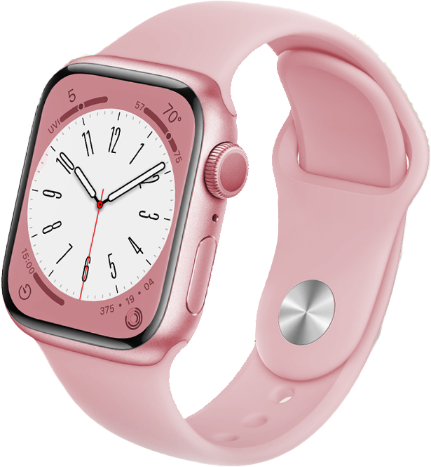 Смарт-годинник AirPro HW8 Pro Max Premium Smart Watch 8 series 45 мм Рожевий (acf442b6)