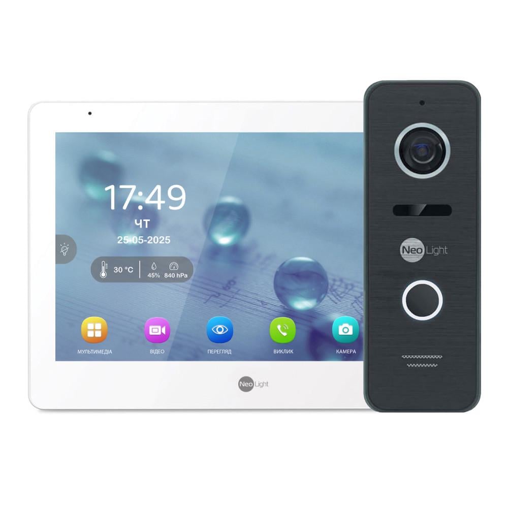 Комплект видеодомофона Neolight MEZZO Hybrid HD KIT Black (3094087739) Комплект видеодомофона Neolight MEZZO Hybrid HD KIT Black (3094087739)