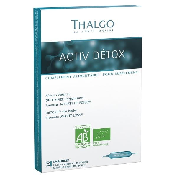 Натуральная добавка Thalgo Ocean Active Detox 10 шт. 10 мл (24034914)