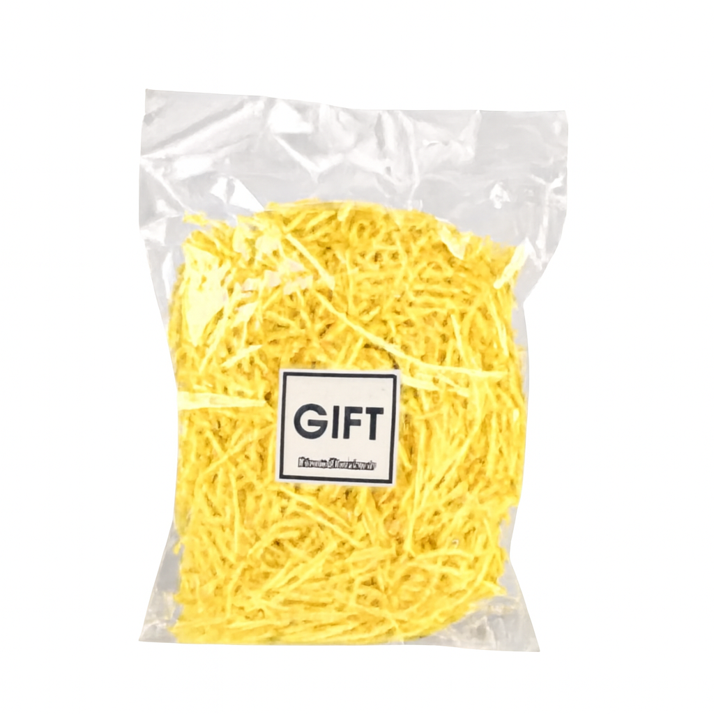 Декоративний папір для наповнення подарунків R96458 100 г Жовтий (30651949)