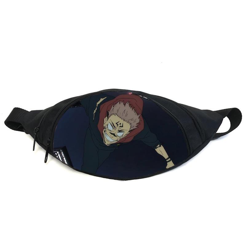 Поясная сумка-бананка Cappuchino toys Магическая битва GB MB 021 Черный (2079942538) Поясная сумка-бананка Cappuchino toys Магическая битва GB MB 021 Черный (2079942538)
